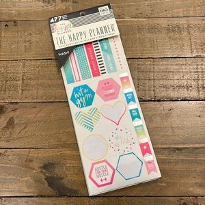 The Happy Planner Washi Fitness stickers